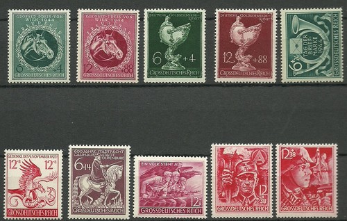 Timbres allemagne 1944 lot - timbres,