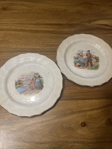 Vieille assiette hamage - assiette,