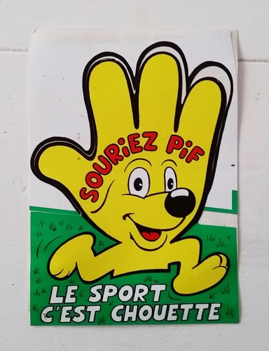 Autocollant sticker pif - autocollant, /