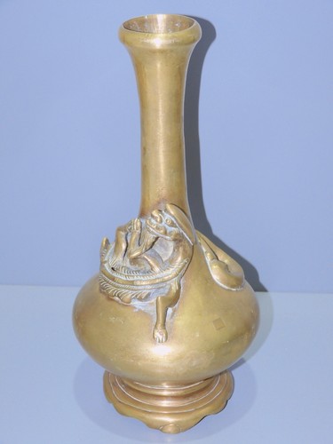 Vase bronze asie ancien - bronze, avec