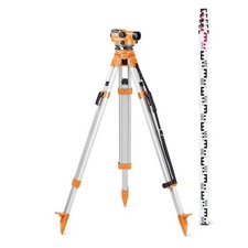 Pack niveau optique N32 SET + trépied + mire GEO FENNEL- Grossissement 32 x -