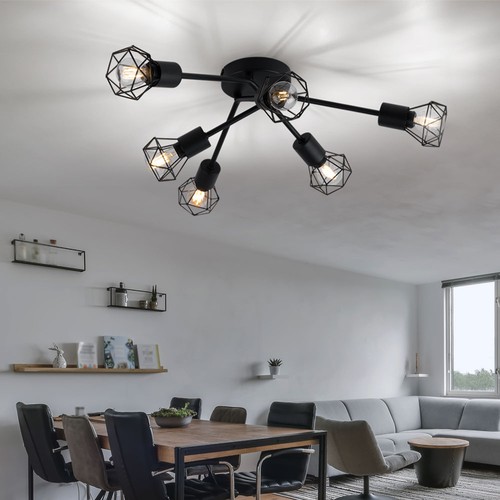 Lampe plafond led vintage - de,