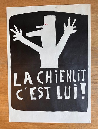Affiche sérigraphiée mai - affiche,