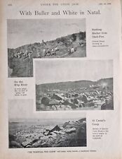 1900 Imprimé Guerre des Boers Abri De Shell-Fire - Bivouac Impérial Light Cheval