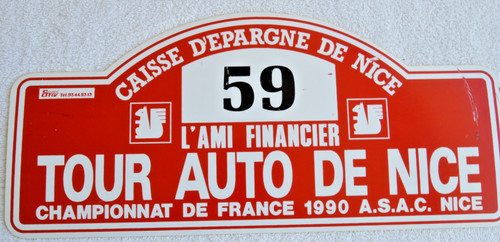 Ancienne vrai plaque - , du