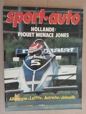 SPORT AUTO N°224 9/1980 GP