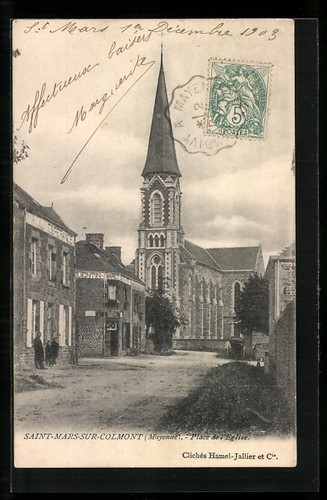 Cpa saint mars sur colmont - cpa, saint-mars-sur-colmont