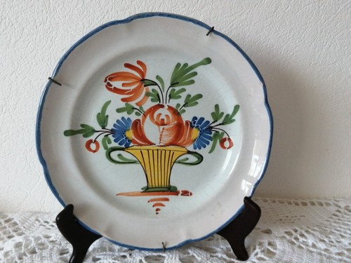 Ancienne assiette décorative - assiette,