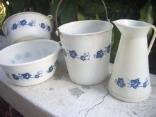 Dînette jouet broc seau bassine Vintage marque "Comme Maman" plastique années 60