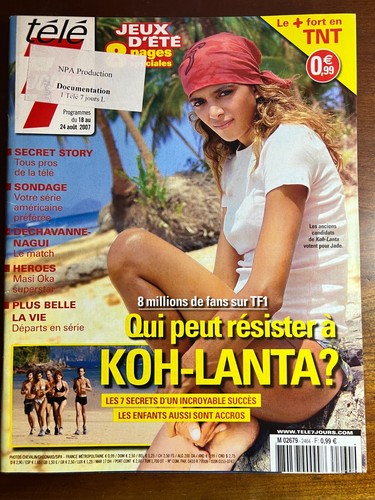Télé jours 08 - télé, 18/08/2007
