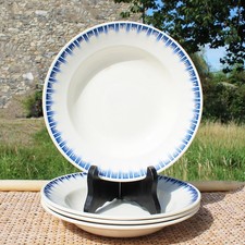 Set de 4 assiettes creuses en