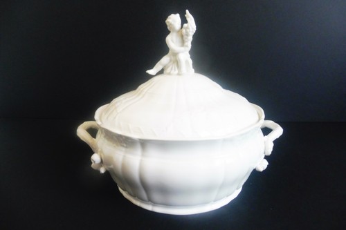 Antique soupière kpm - kpm, rocaille