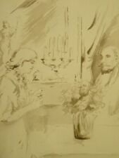 Ecole FRANCAISE DESSIN LAVIS