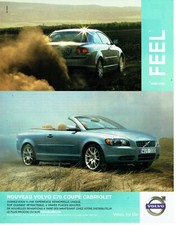 Publicité Advertising 089  2007  nouveau Volvo C70 coupé cabriolet