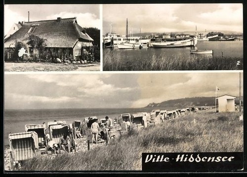 Carte postale vitte - postale, lac