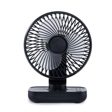 Ventilateur USB mini ventilateur de table ordinateur silencieux ventilateur 4 vitesses 4000mAh batterie
