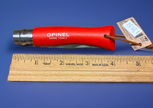 Opinel red handled - no.7,