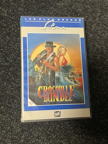 Vhs crocodile dundee - vhs, cbs