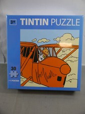 TIM & STRUPPI Puzzle Tintin Avion Avec Affiche 30 Pièces 81543 KC