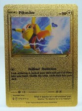 Carte POKEMON DORE - ANGLAISE
