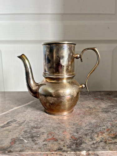 Ancien théière métal - ancien,