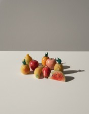 Lot fruits décoratifs - fruits,