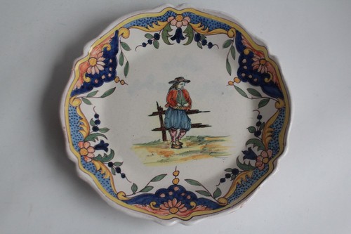 Ancienne assiette faïence