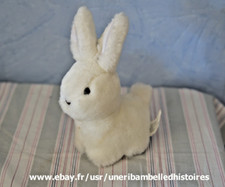Doudou petit lapin blanc