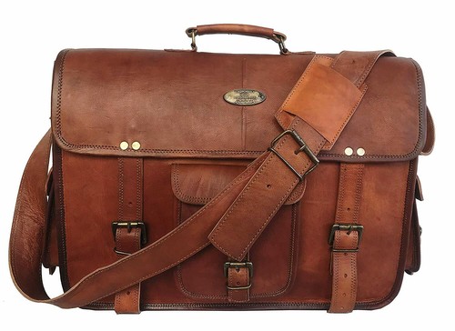 Sac messenger cuir marron - sac,