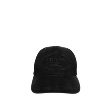 Prada Casquette en coton avec