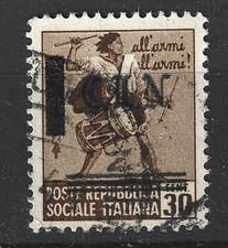 ITALIE ! Timbre surcharge du