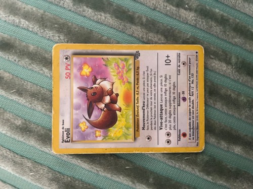 Carte pokémon evoli 64 - pokémon,
