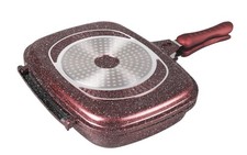 Poêle double face avec