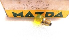 AMPOULE MAZDA E10 JAUNE 6V