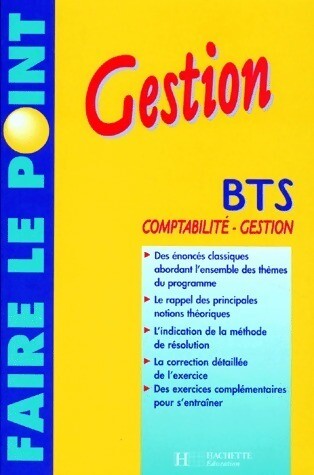 Gestion bts - gestion,