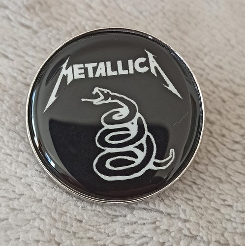 Pins metallica heavy métal - pins,