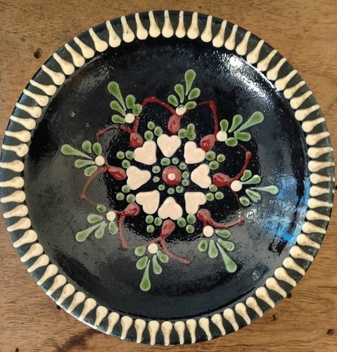 Vintage jolie assiette murale - vintage:,