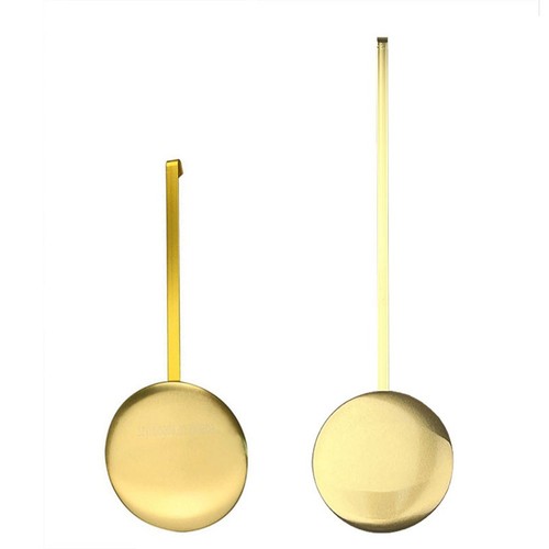 Pendule métal doré - métal,