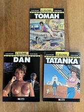 Lot 3 BD LE SOLITAIRE / Série Complète :  3 albums  Glénat de  BRUNEL et MOUNIER