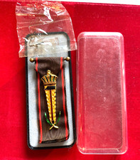 #9340 - Coffret décoration militaire DEGREEF Bruxelles 112 Rue du midi