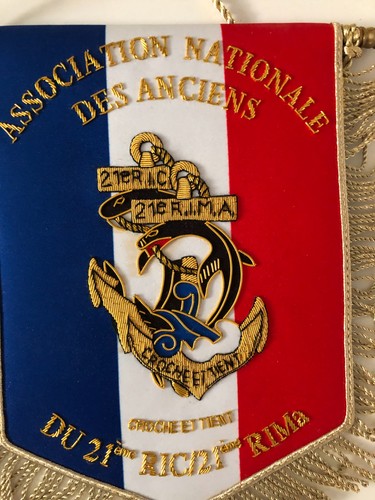 Fanion militaire canetille - fanion,