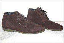 KENZO Chaussures à Lacets Daim Marron T 8.5 / 42 BON ETAT
