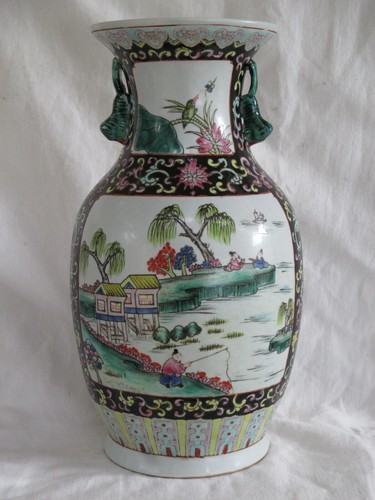 Ancien vase porcelaine - vase, en