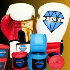 LOT DE GANTS DE BOXE PREMIUM 6x bandages ELITE ÉLEVAGE modèle Prestige TOUTES...