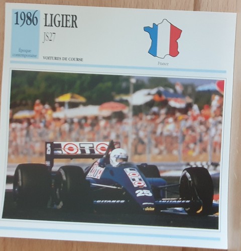 Ligier js27 carte - js27,