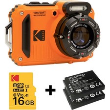 Kodak Appareil photo numérique 15 Mill. pixel Zoom optique: 4 x orange avec