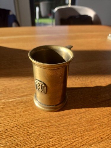 Rare gobelet bronze double - gobelet, en