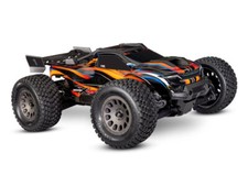 Traxxas Mini XRT 4WD Brushless VXL3S RTR 1:12 Truggy orange avec batterie 2S ...