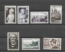 Timbres France 1951-1952 Lot 7
