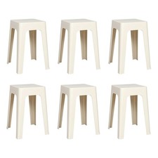 Lot de 6 Tabourets Empilables